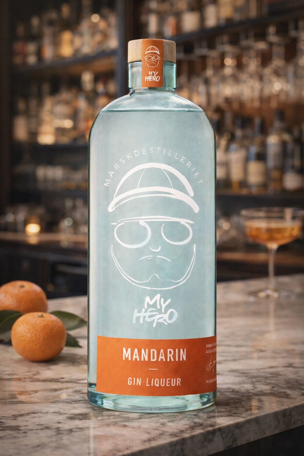 Marsk Gin-Likör Mandarin – 20 % Vol. 0,7 l