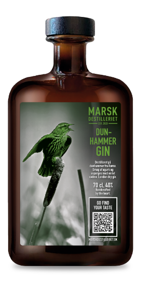 Marsk Gin Dunhammer – 40 % Vol. 0,7 l