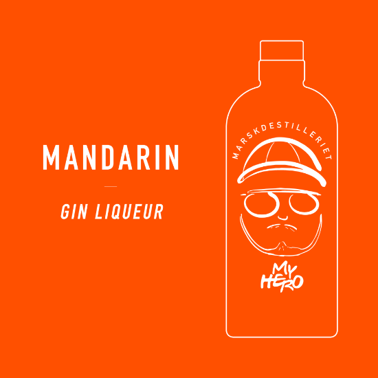 Marsk Gin-Likör Mandarin – 20 % Vol. 0,7 l