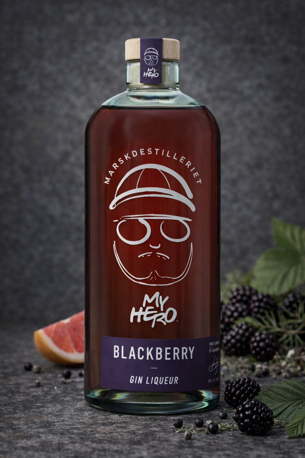 Marsk Gin-Likör Brombeere – 20 % Vol. 0,7 l