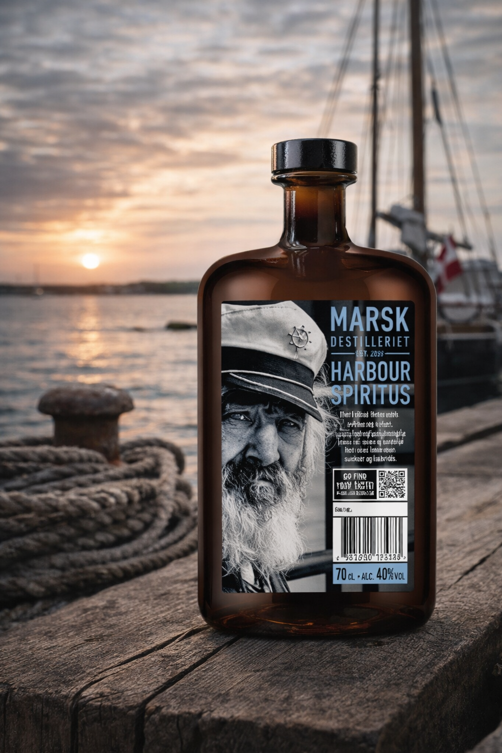 Marsk Havne Spiritus 40% Vol. 0,7 l