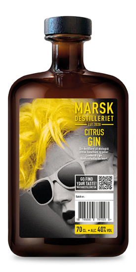 Marsk Gin Citrus – 40 % Vol. 0,7 l