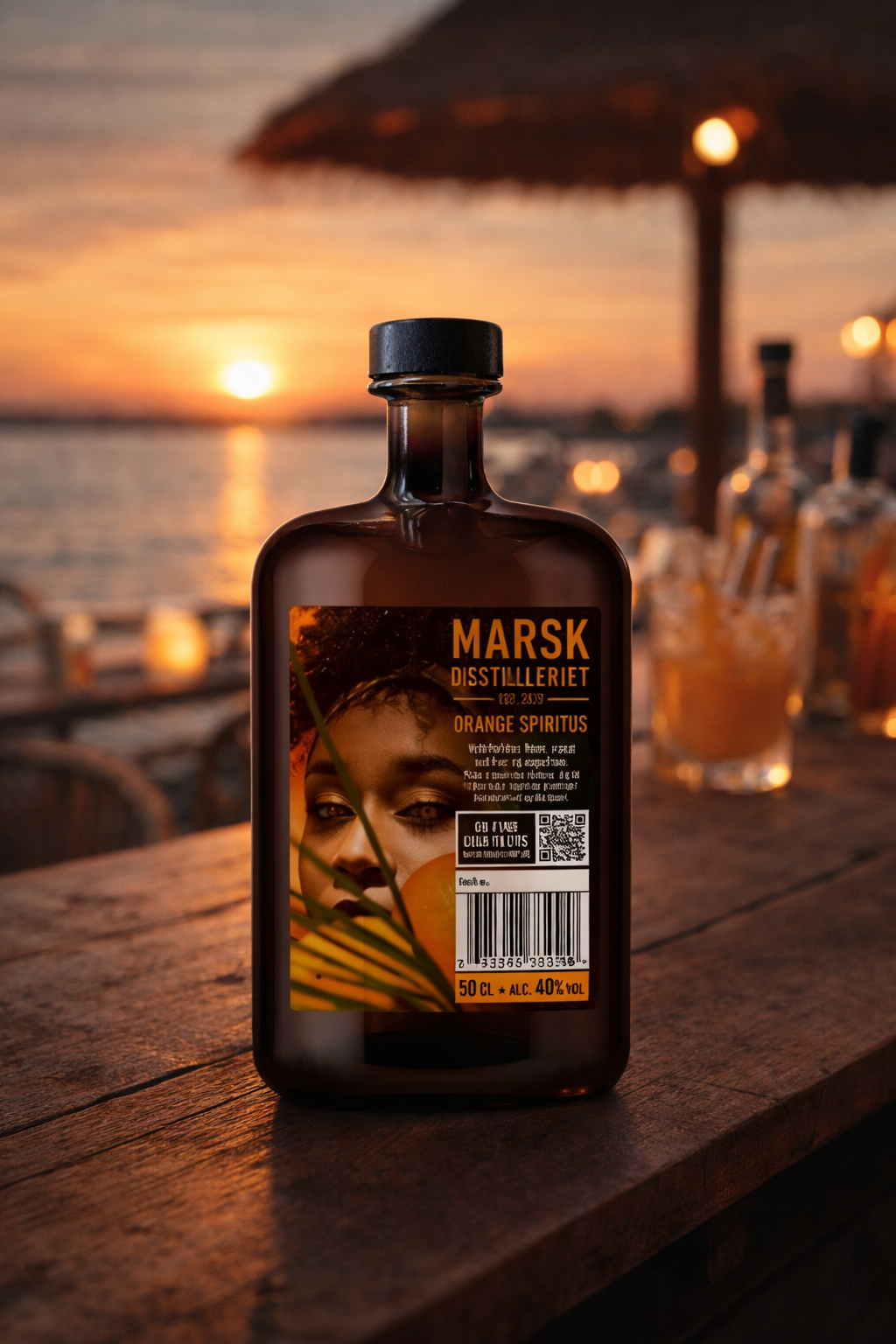 Marsk Orange Spiritus 40% 0,5 l