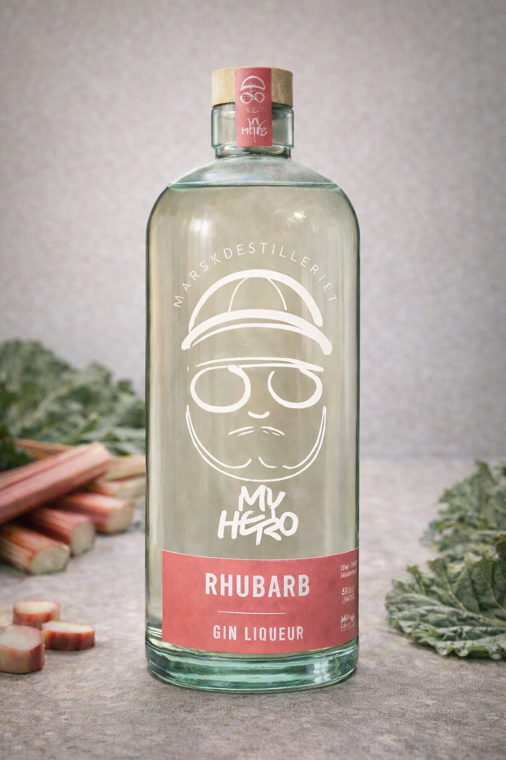 Marsk Gin-Likör Rhabarber – 20 % Vol. 0,7 l