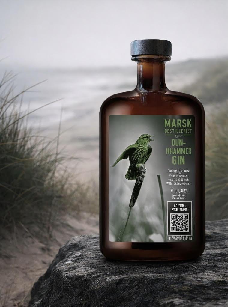 Marsk Gin Dunhammer – 40 % Vol. 0,7 l